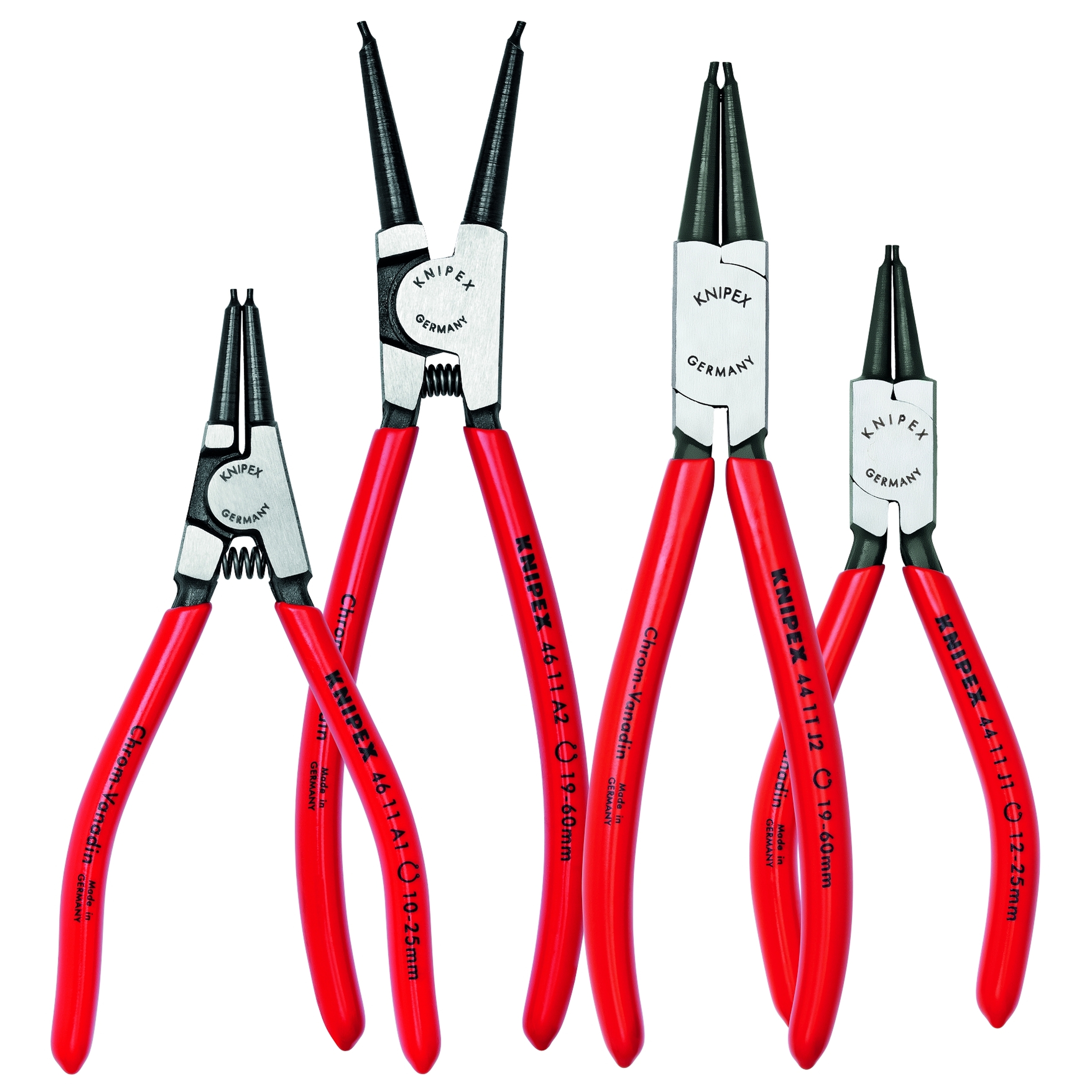4 Pc Circlip Snap Ring Set In Pouch