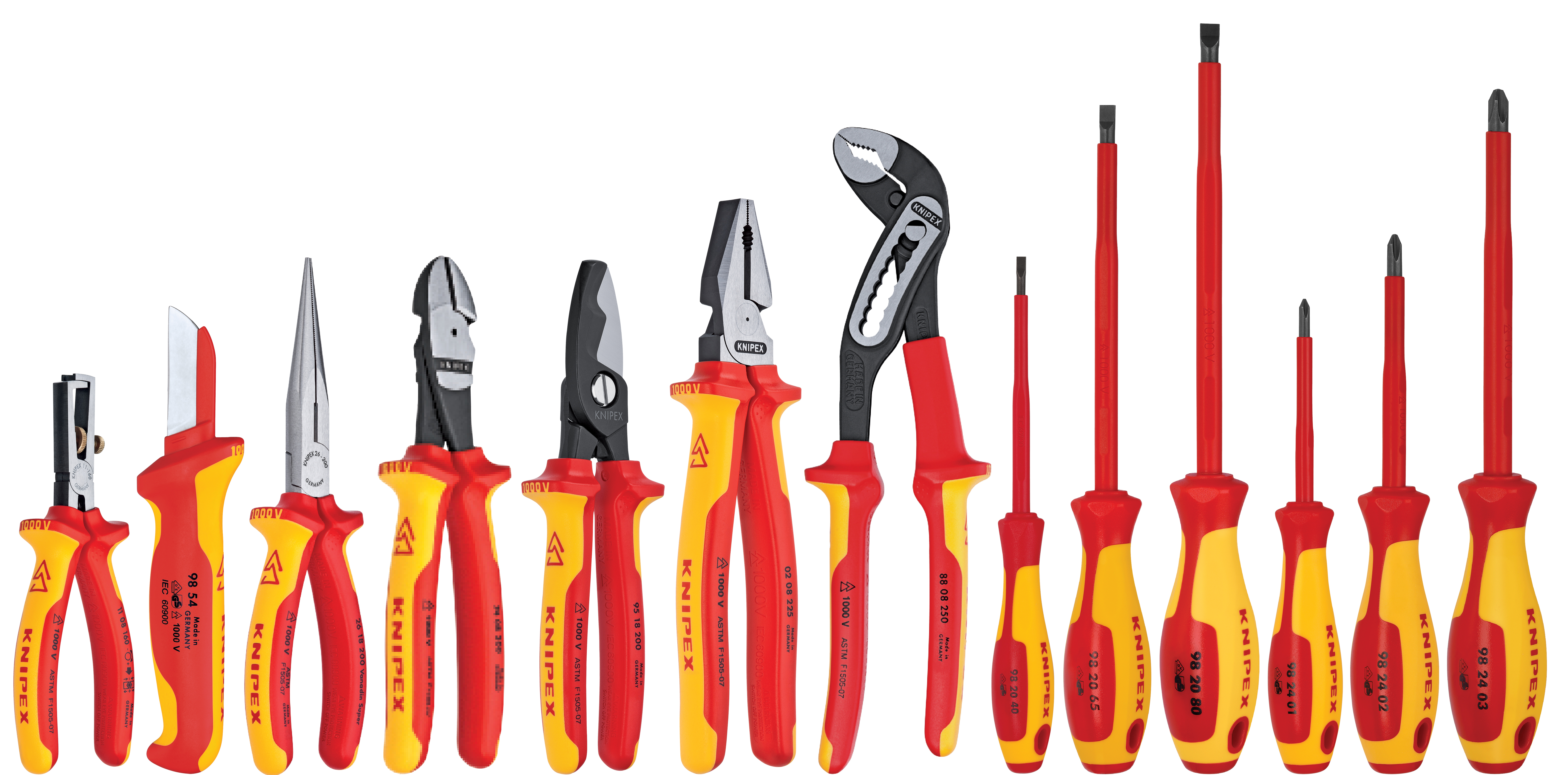 13 Pc Electricians Set In Pouch, 1000V