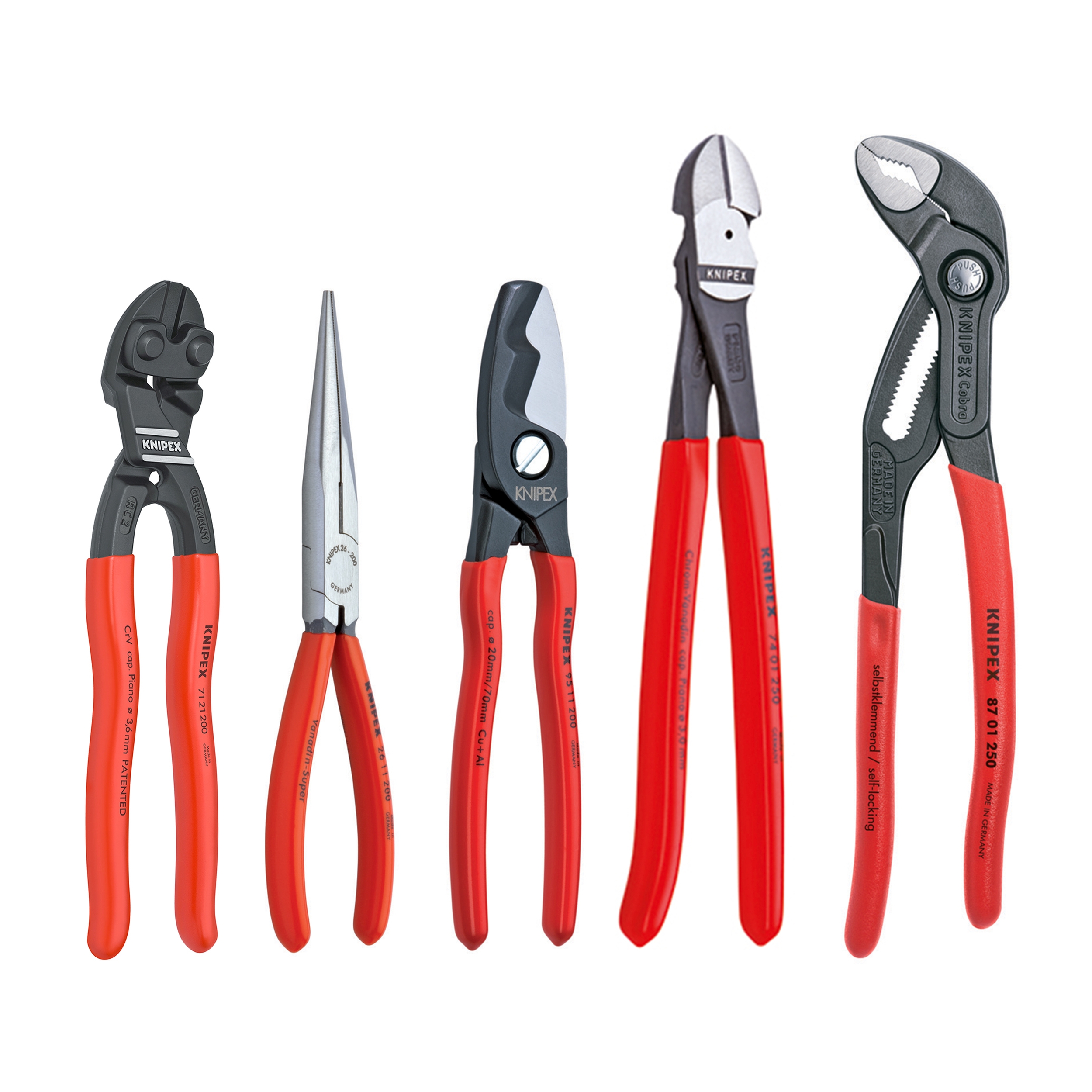 5 Pc Automotive Starter Pliers Set