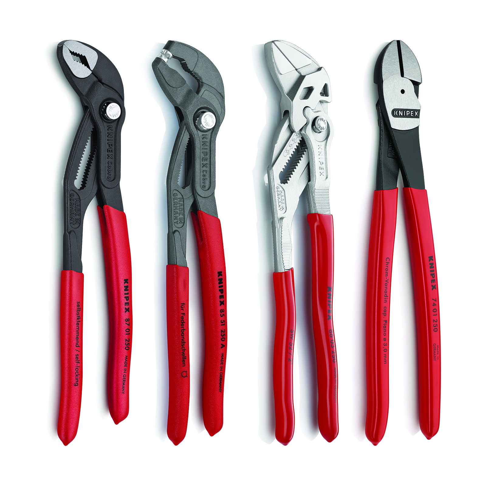 4 Piece Automotive Pliers Set