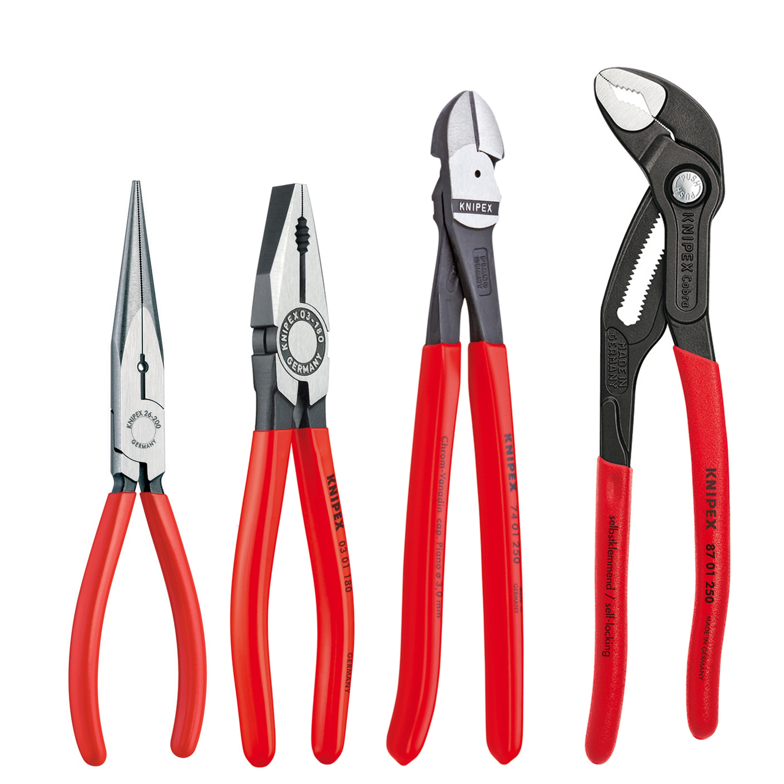 4 Pc Pliers Set