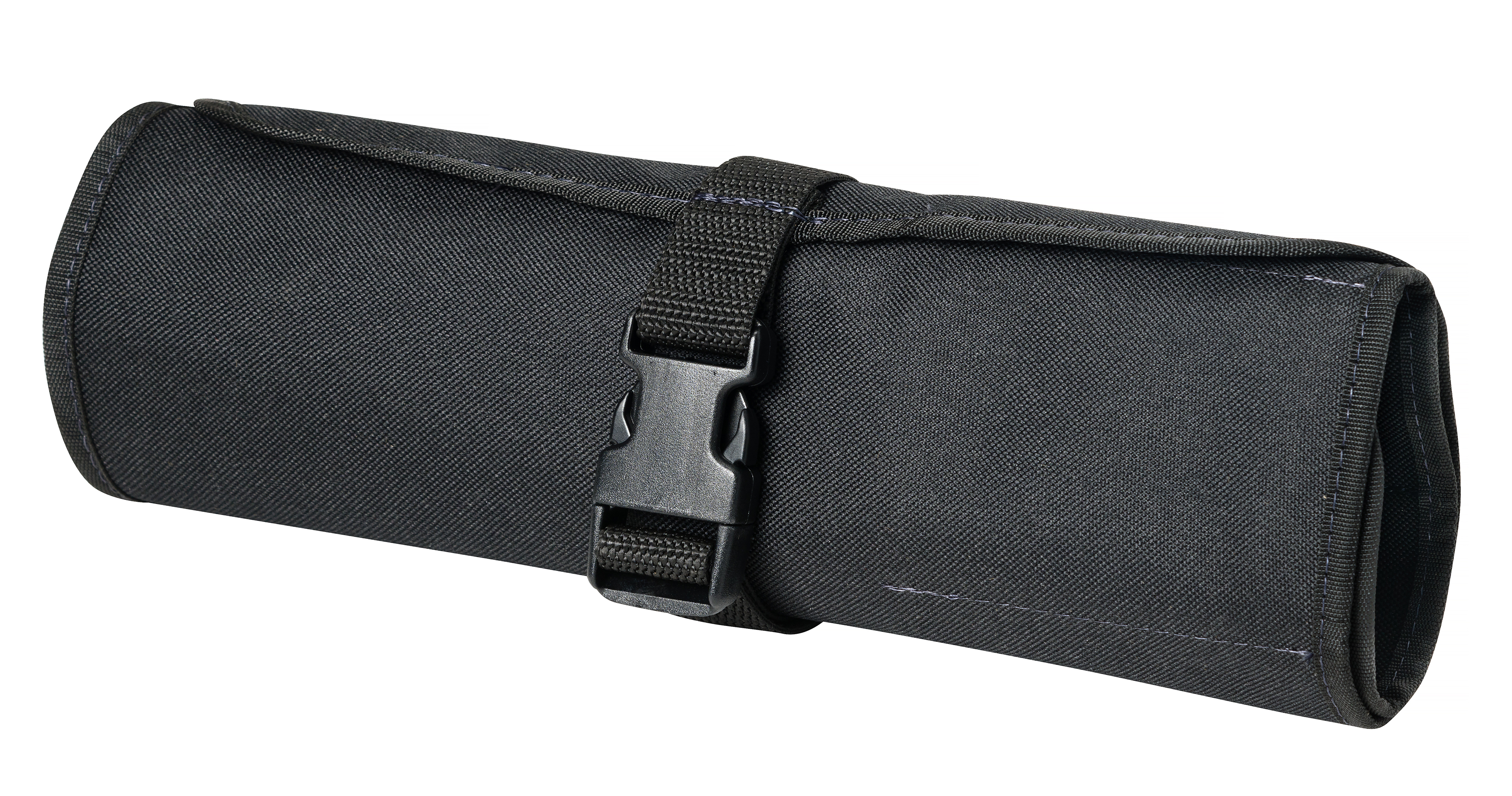 7 Piece Black Tool Roll Up, Empty