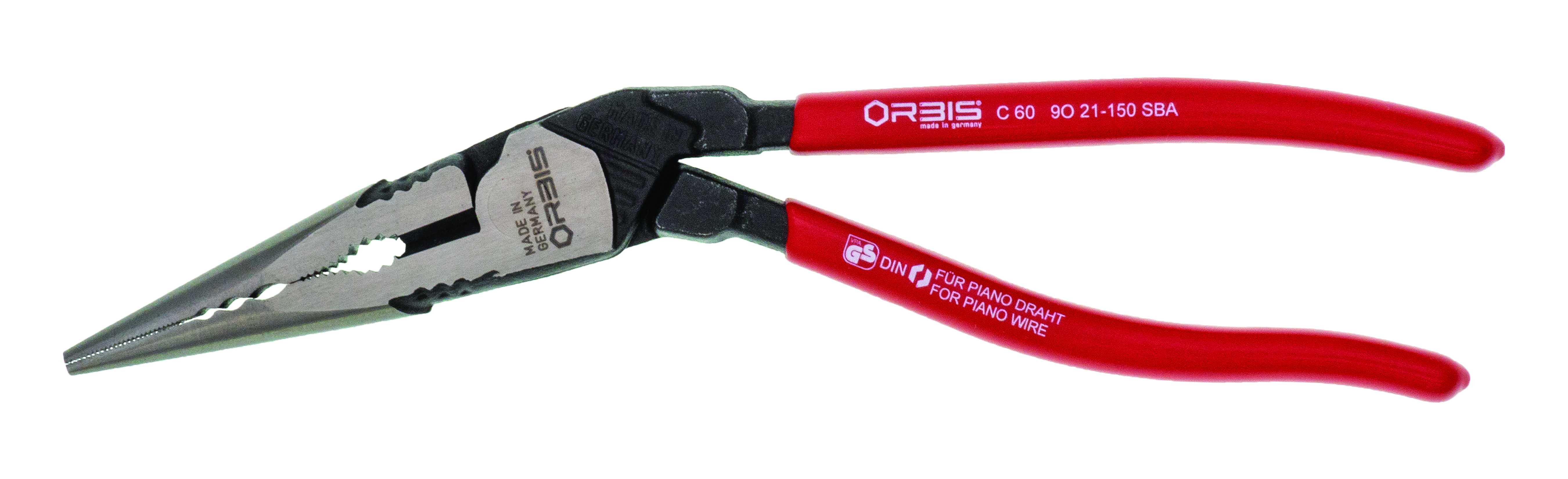 8 3/4" Long Nose 25° Angled Pliers