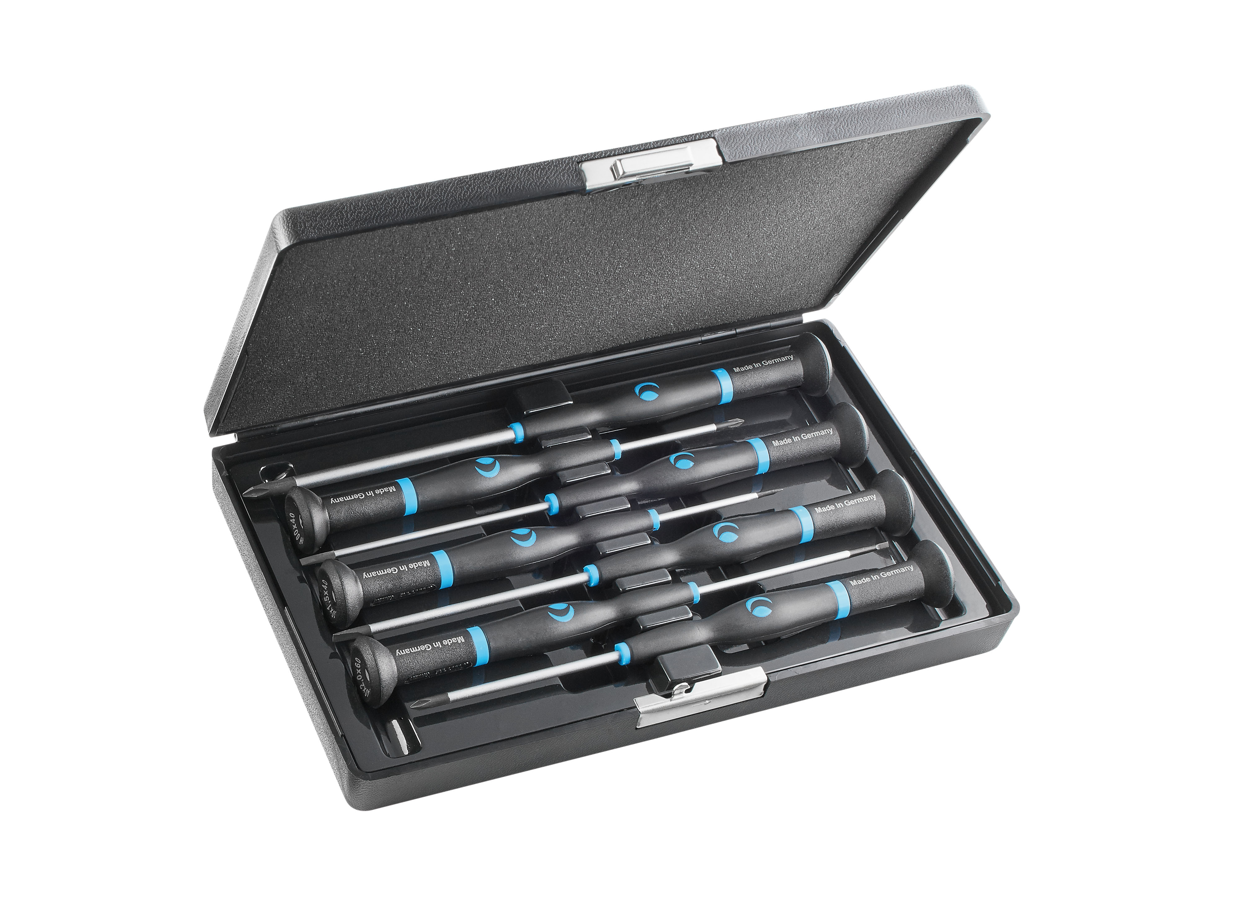 WITTRON 7 Pc Slotted And Phillips Set in Case